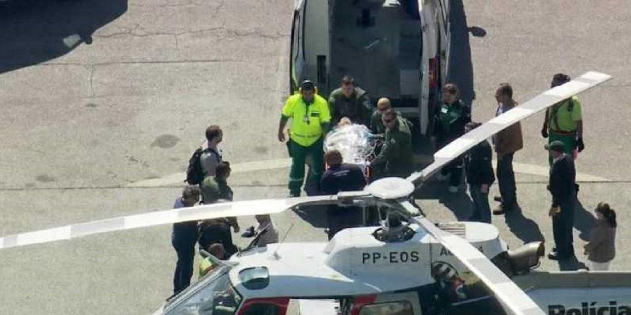 Bolsonaro foi transferido para São Paulo a pedido da família.