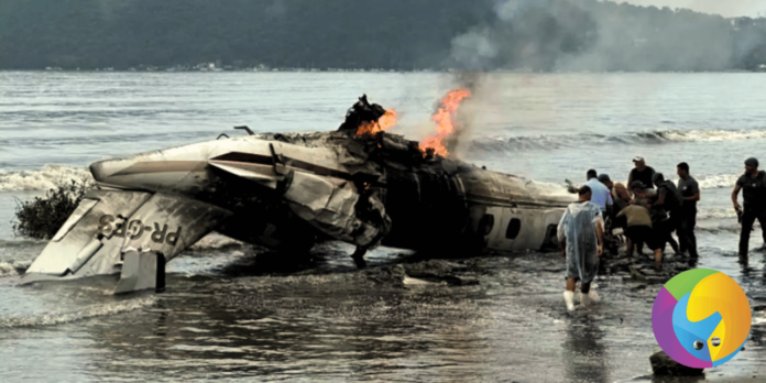 Tragédia Aérea em Ubatuba Avião com 5 Pessoas Explode na Praia Após Ultrapassar Pista
